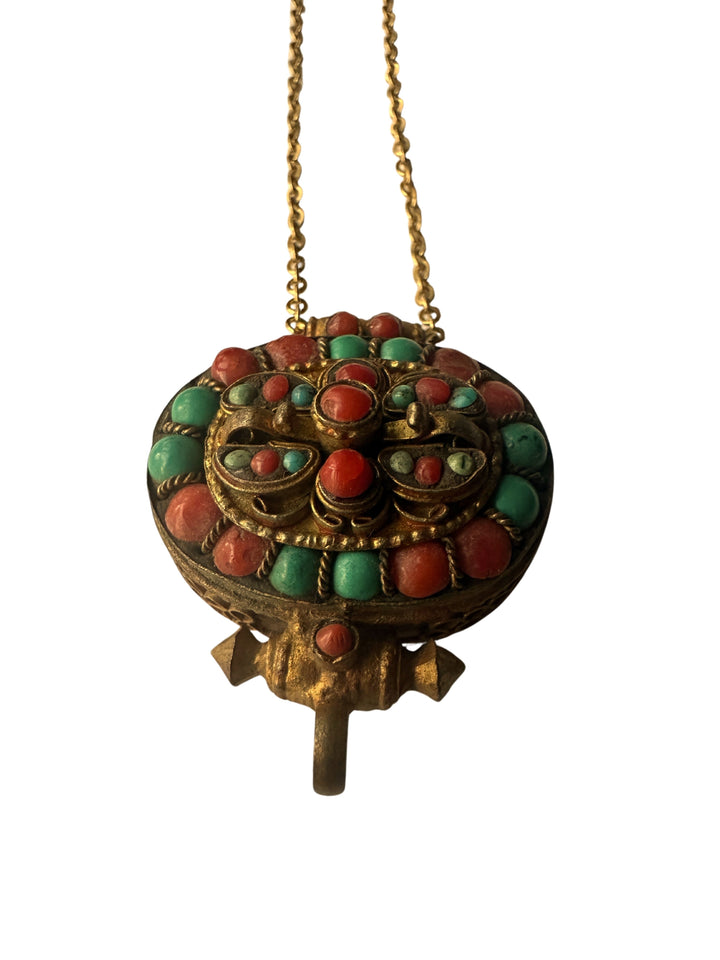 TN120 Tibetan Prayer Locket Necklace (Copy)