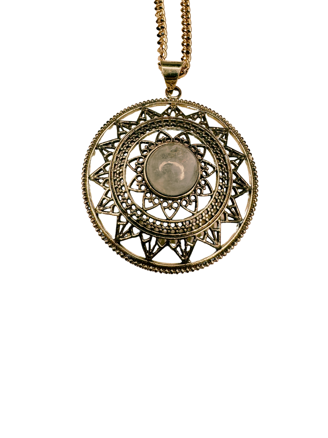 Divine Harmony Moonstone Pendant