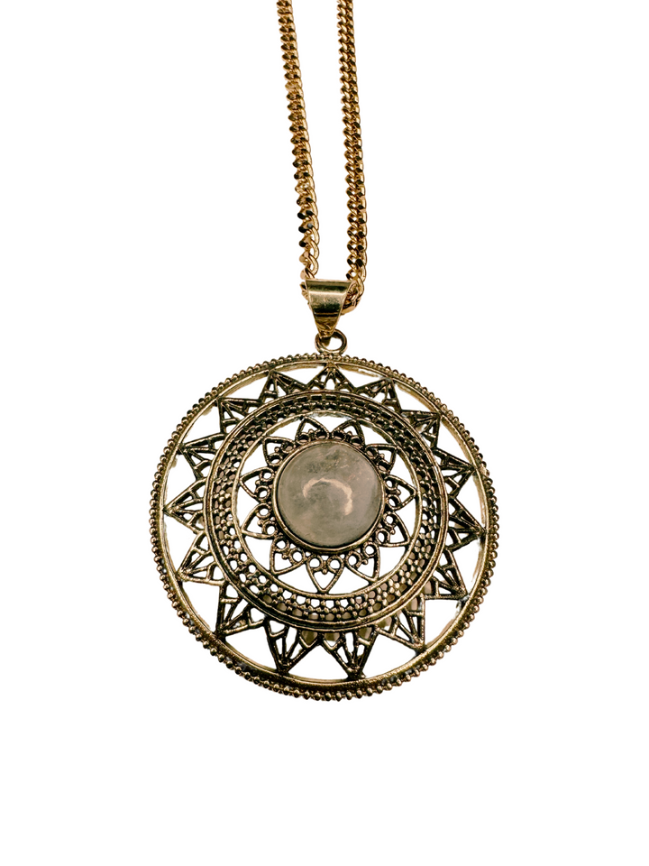 Divine Harmony Moonstone Pendant