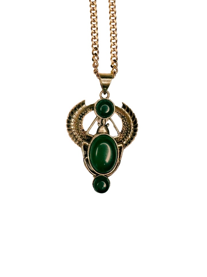 Jewel of Rebirth Scarab Necklace