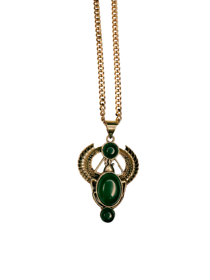 Jewel of Rebirth Scarab Necklace