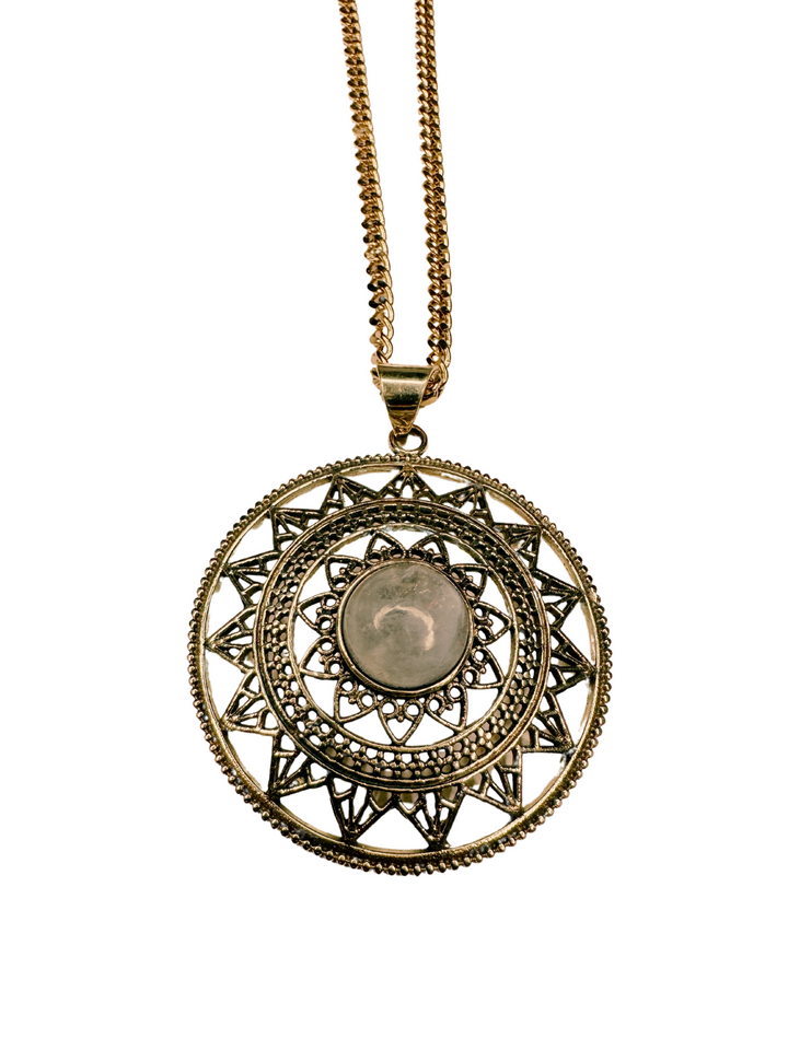 Divine Harmony Moonstone Pendant