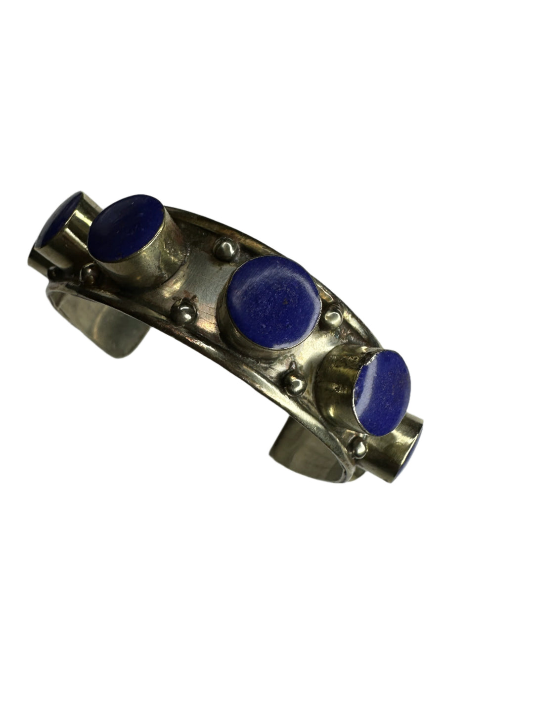 TB201 Tibetan Lapis Adjustable Cuff