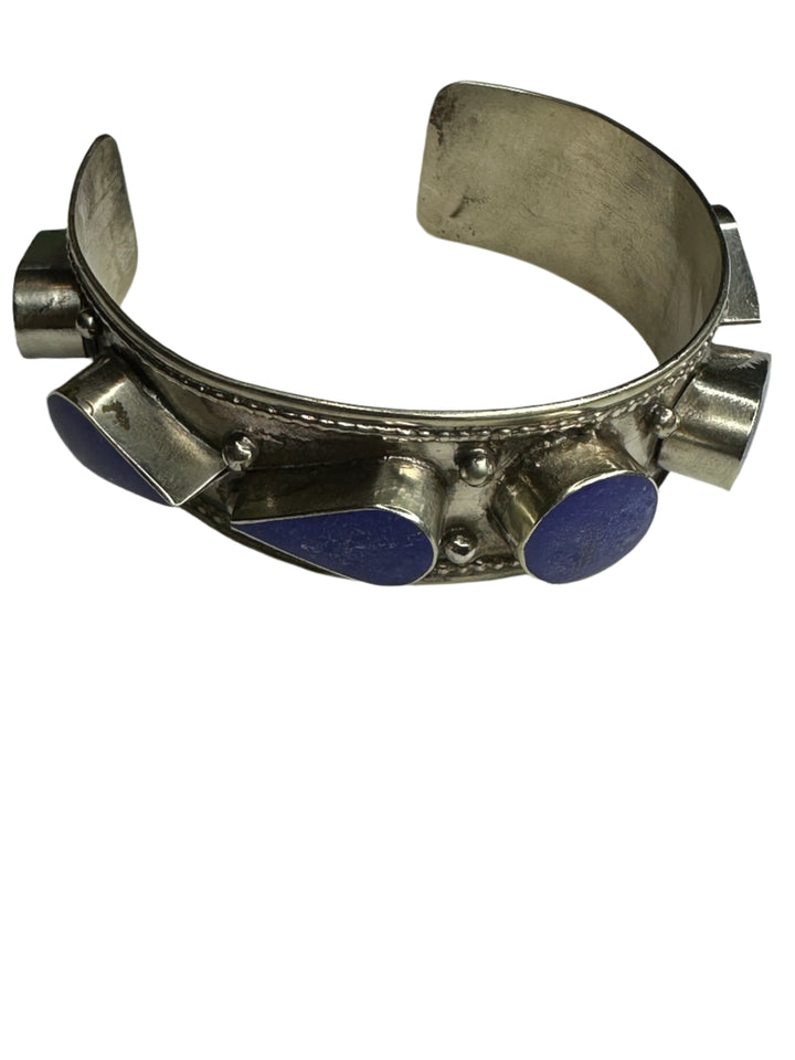 TB203 Tibetan Lapis Adjustable Cuff