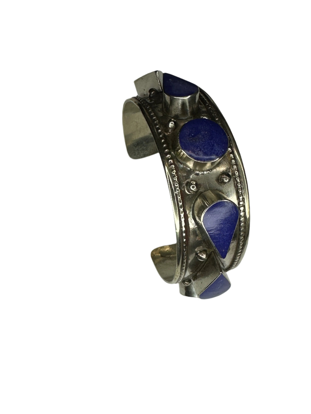 TB203 Tibetan Lapis Adjustable Cuff