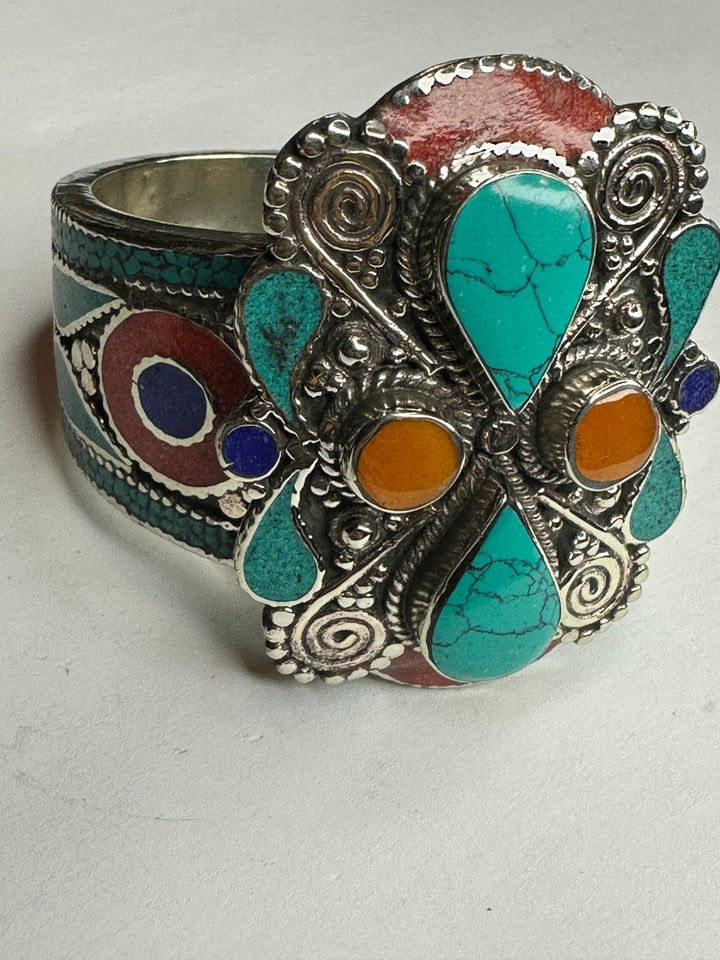 TB217 Tibetan Adjustable Cuff