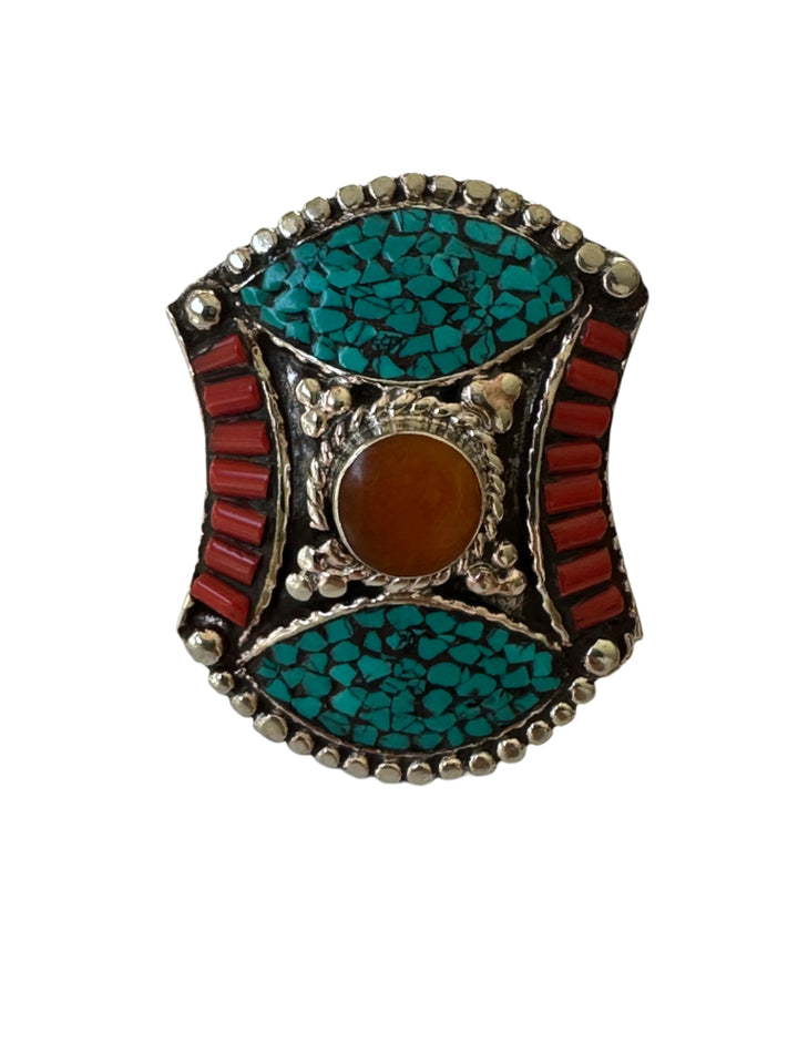 R36 Tibetan Adjustable Ring