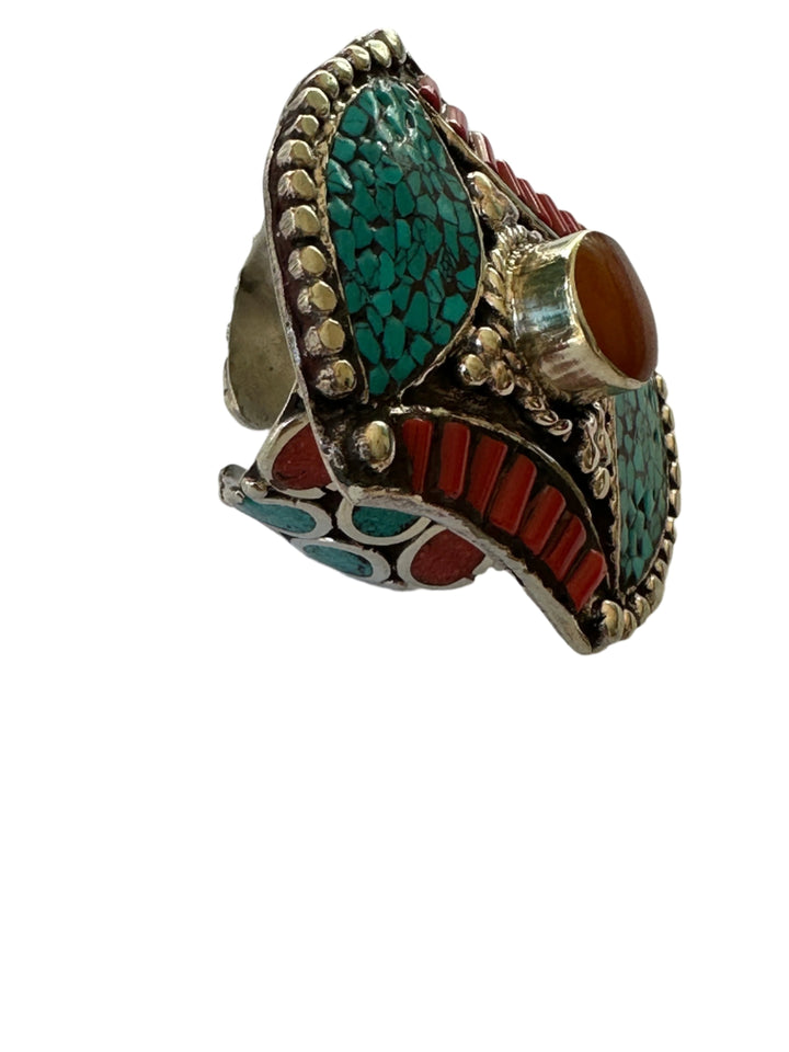 R36 Tibetan Adjustable Ring