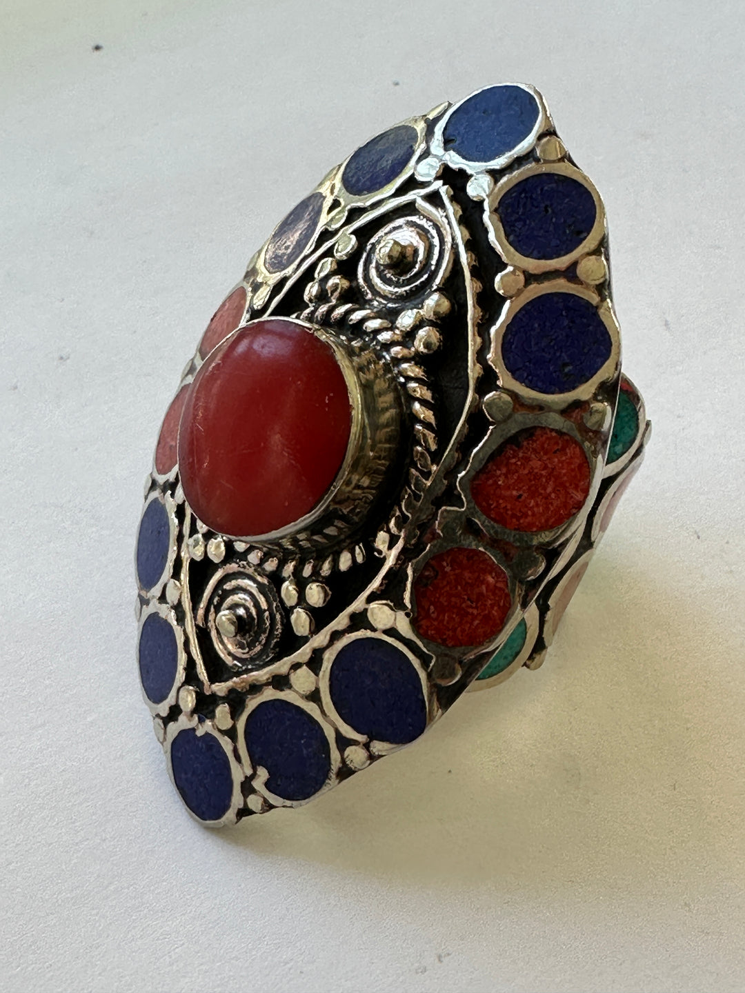 R37 Tibetan Adjustable Ring