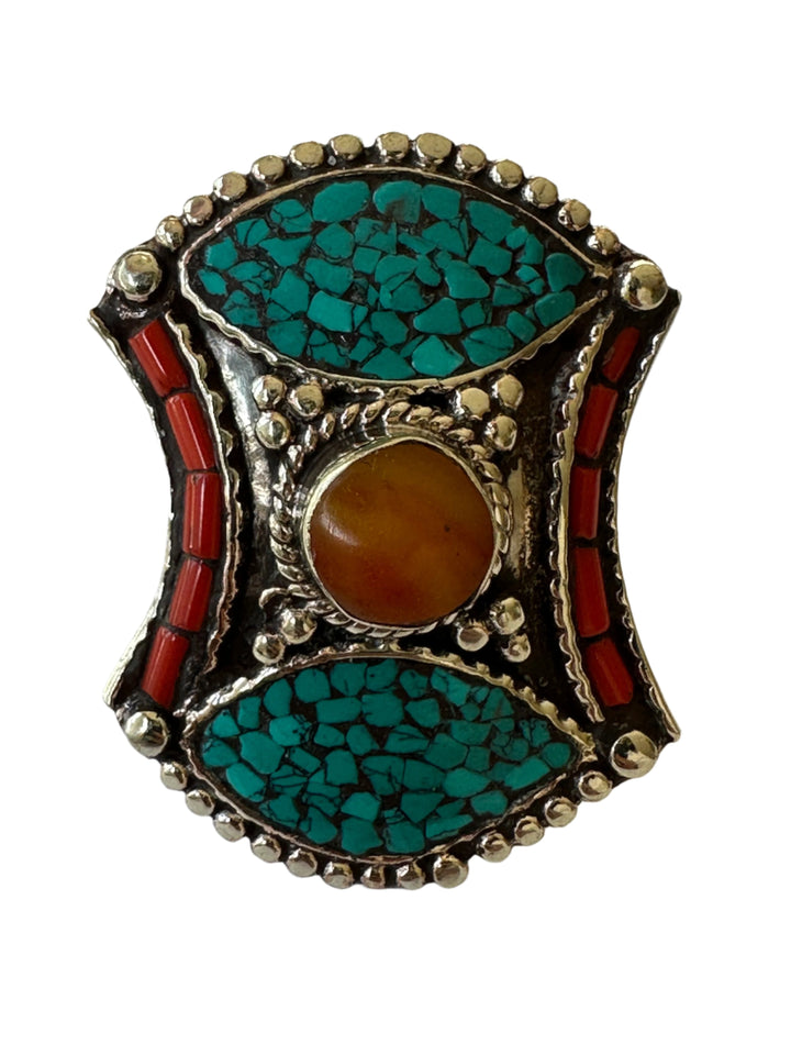 R43 Tibetan Adjustable Ring