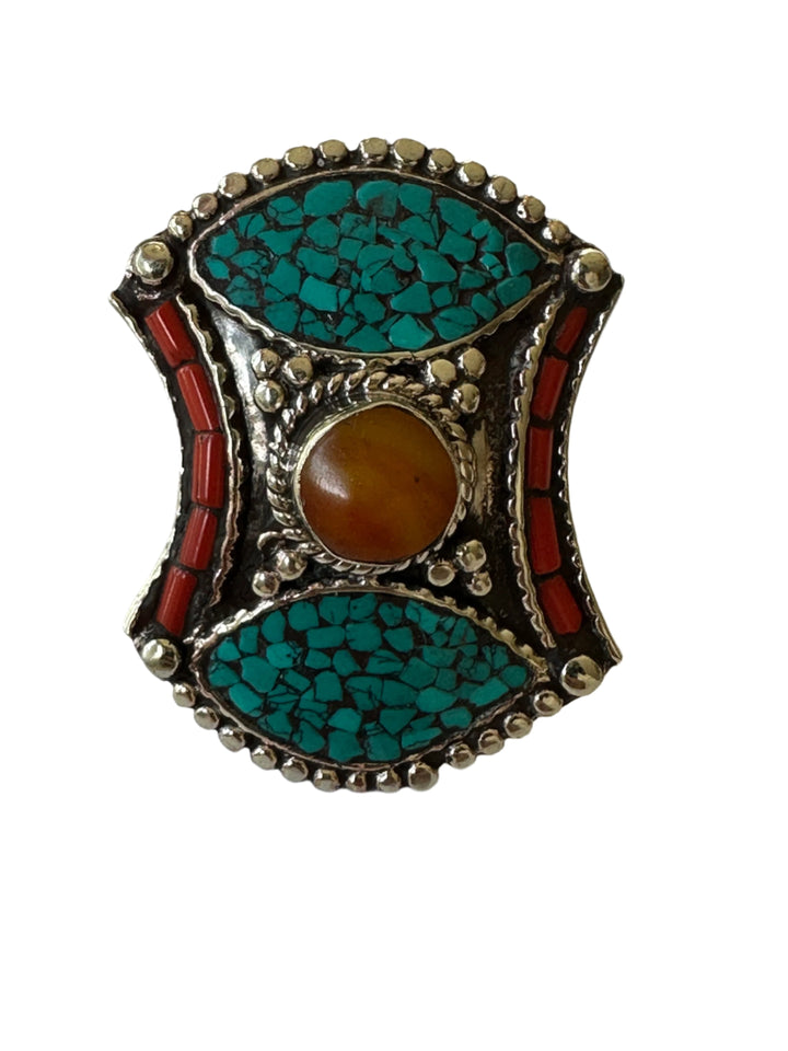 R43 Tibetan Adjustable Ring