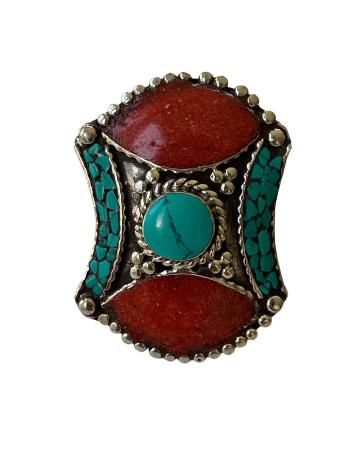 R46 Tibetan Adjustable Ring