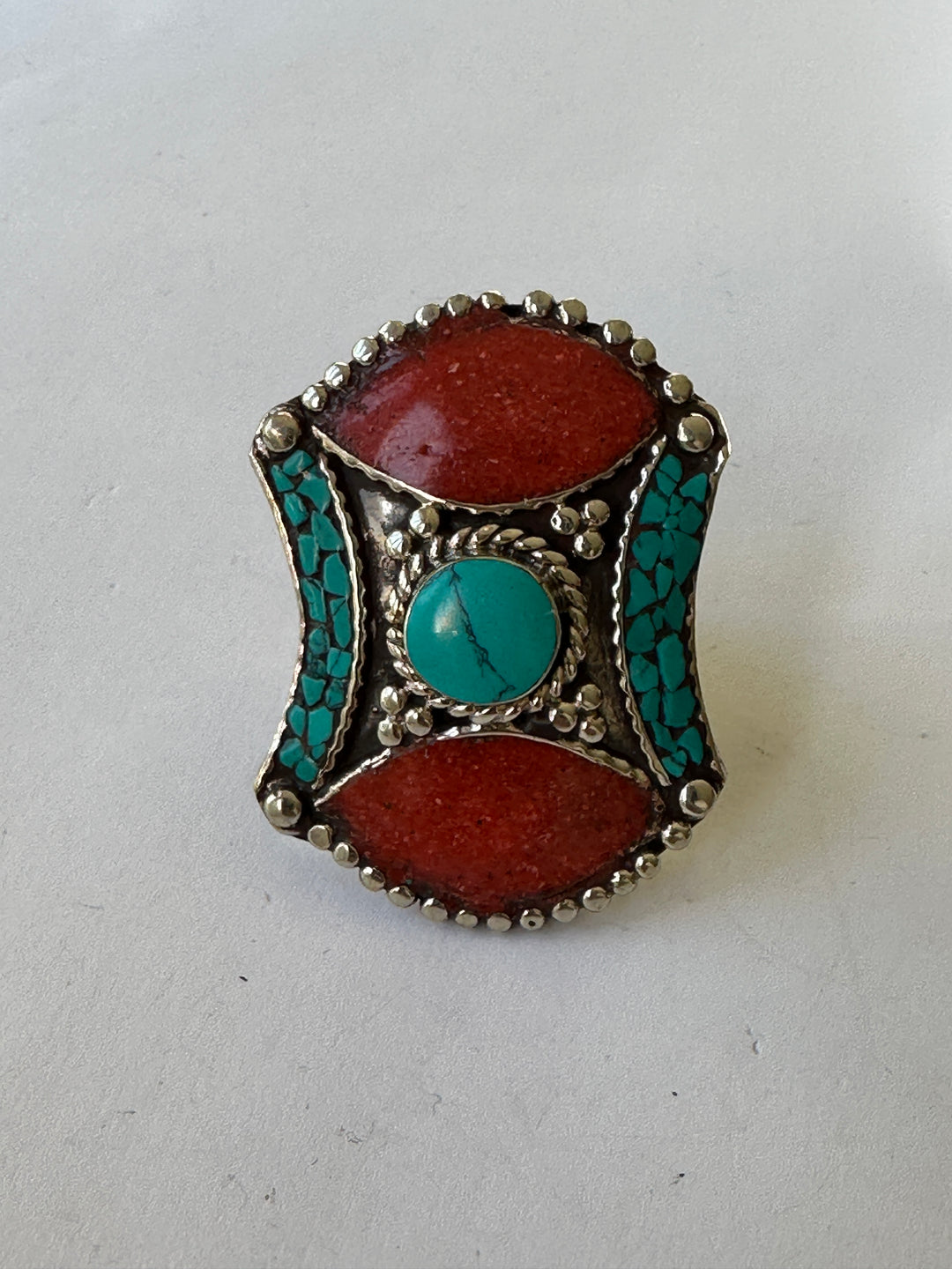 R46 Tibetan Adjustable Ring