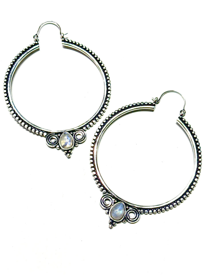 Sulita Silver Moonstone Earring