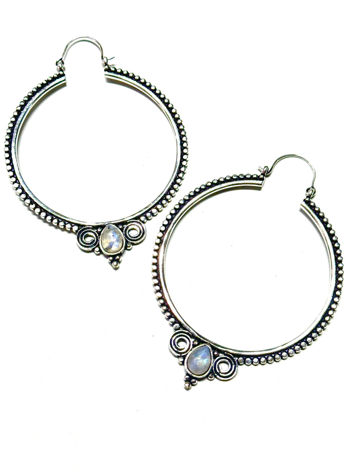 Sulita Silver Moonstone Earring