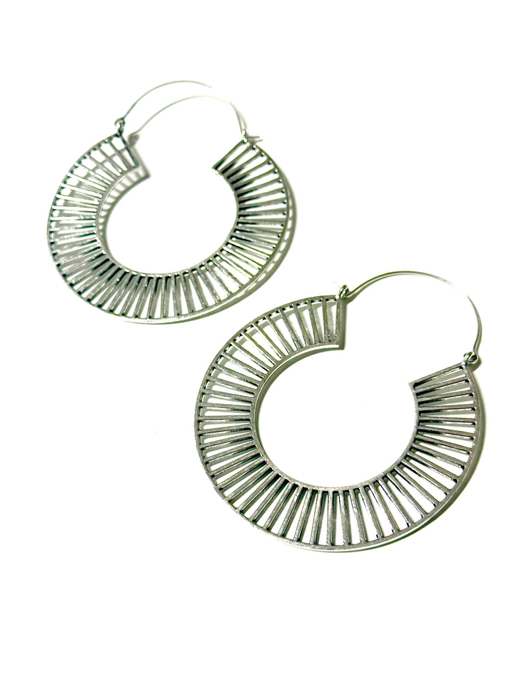 Janya Silver Hoop