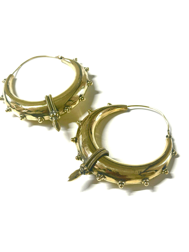 Neha Brass Hoop