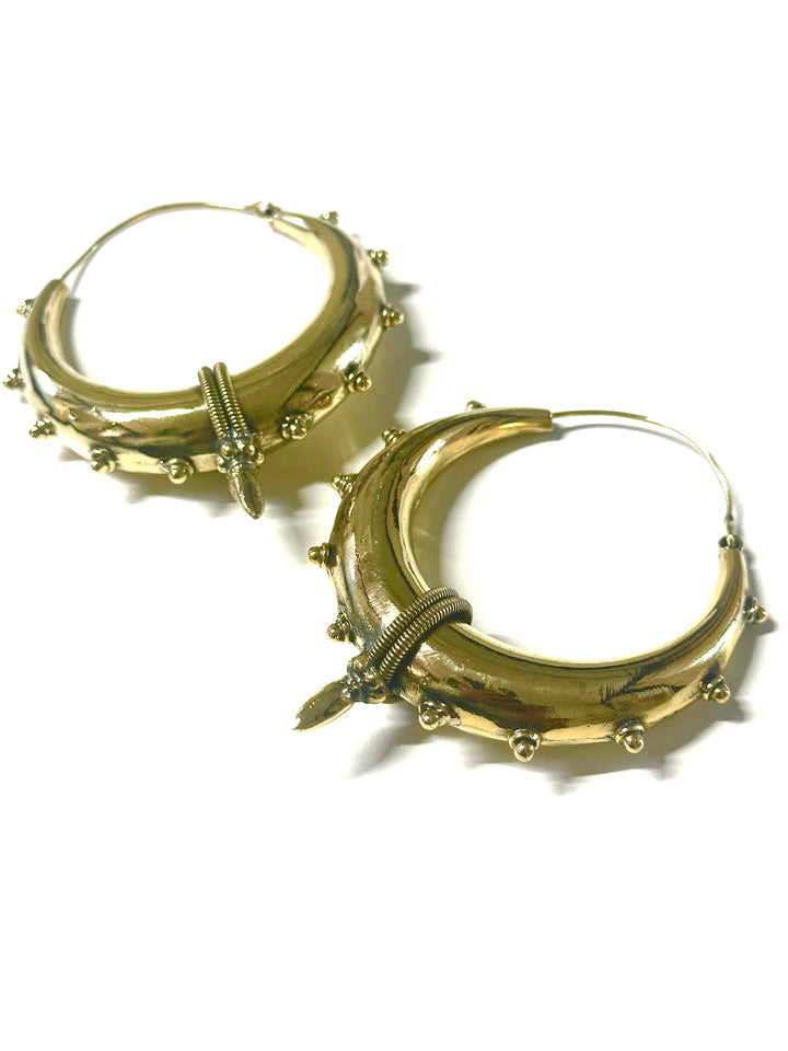 Neha Brass Hoop