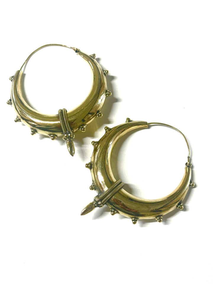 Neha Brass Hoop