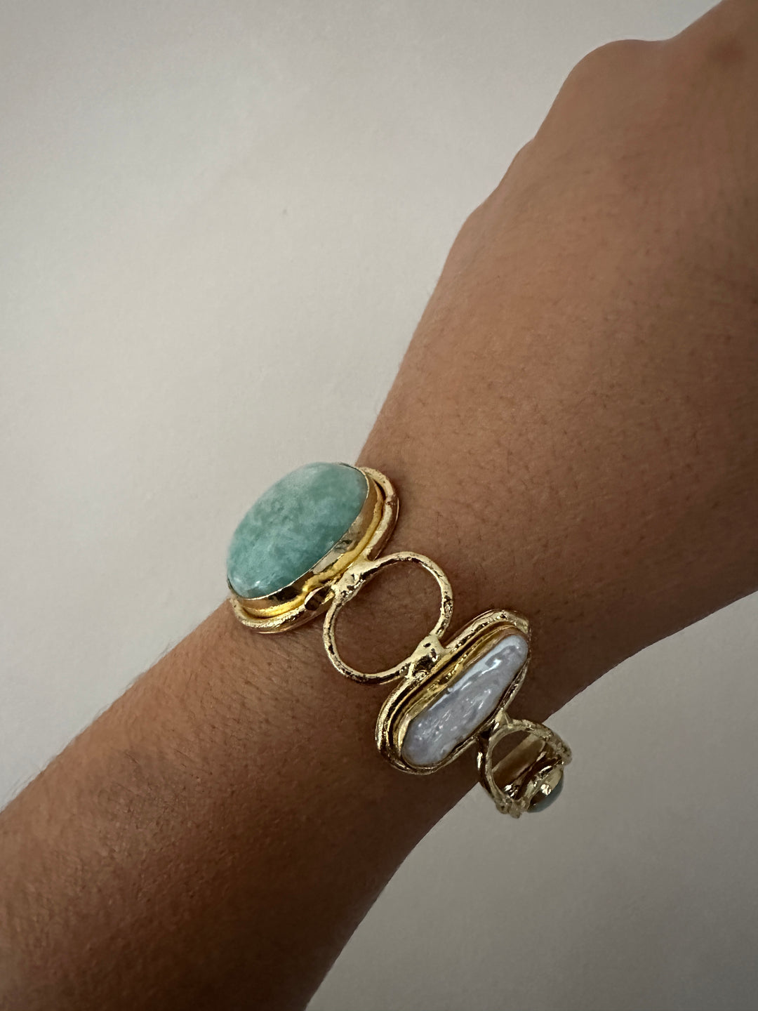 TL 004 - Gemstone Cuff