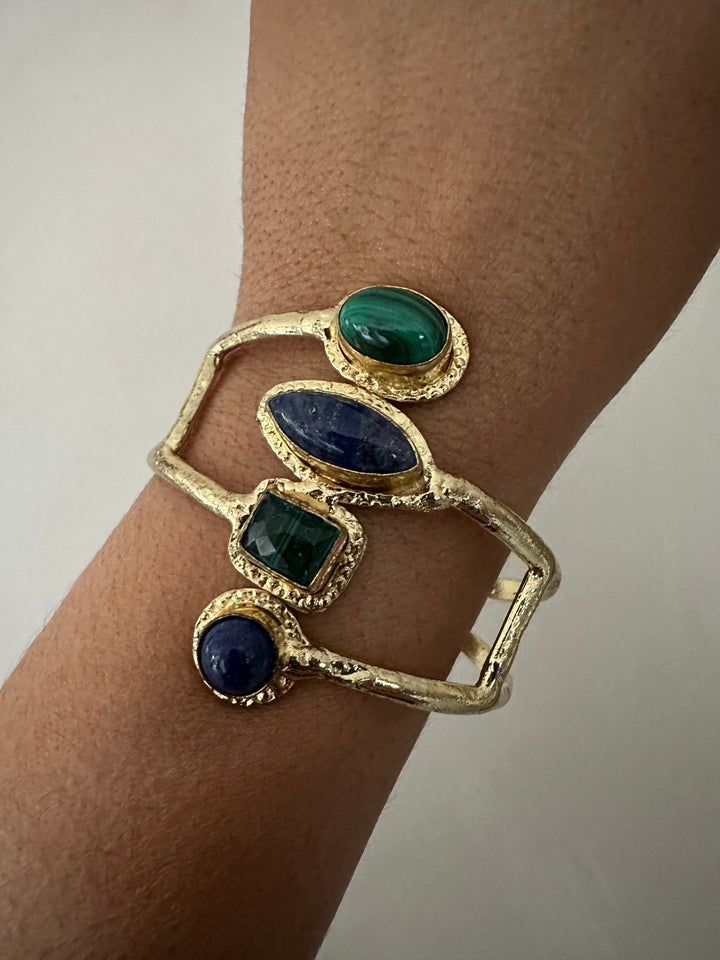 TL 008 - Gemstone Cuff