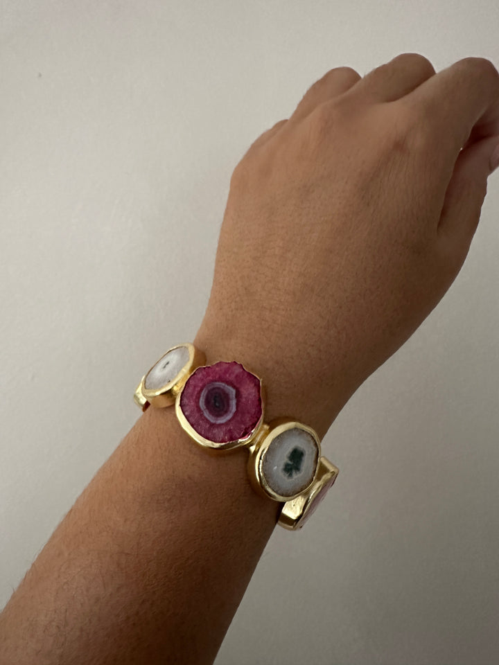 TL 011 - Gemstone Cuff