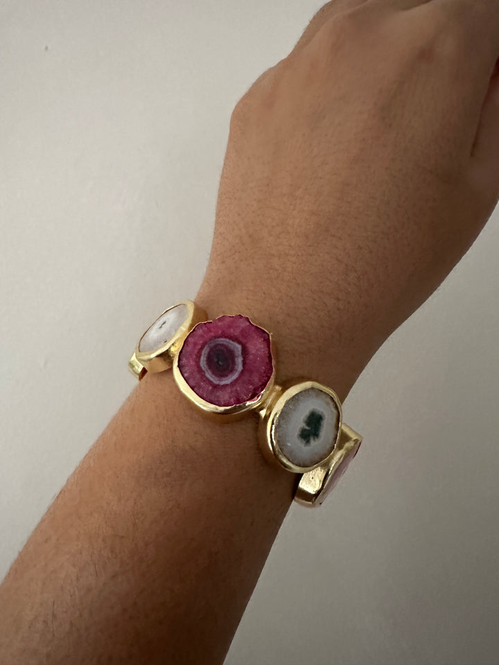 TL 011 - Gemstone Cuff