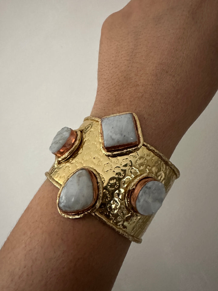 TL 015 - Gemstone Cuff