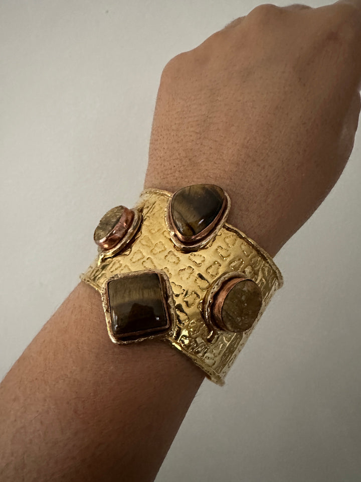 TL 018 - Gemstone Cuff