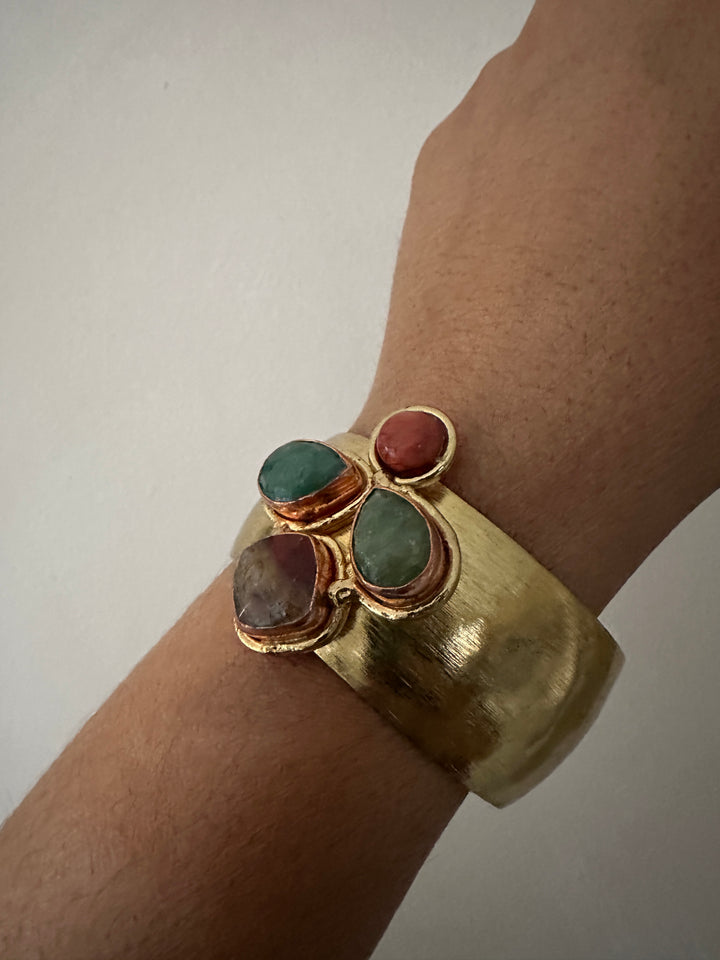 TL 021 - Gemstone Cuff