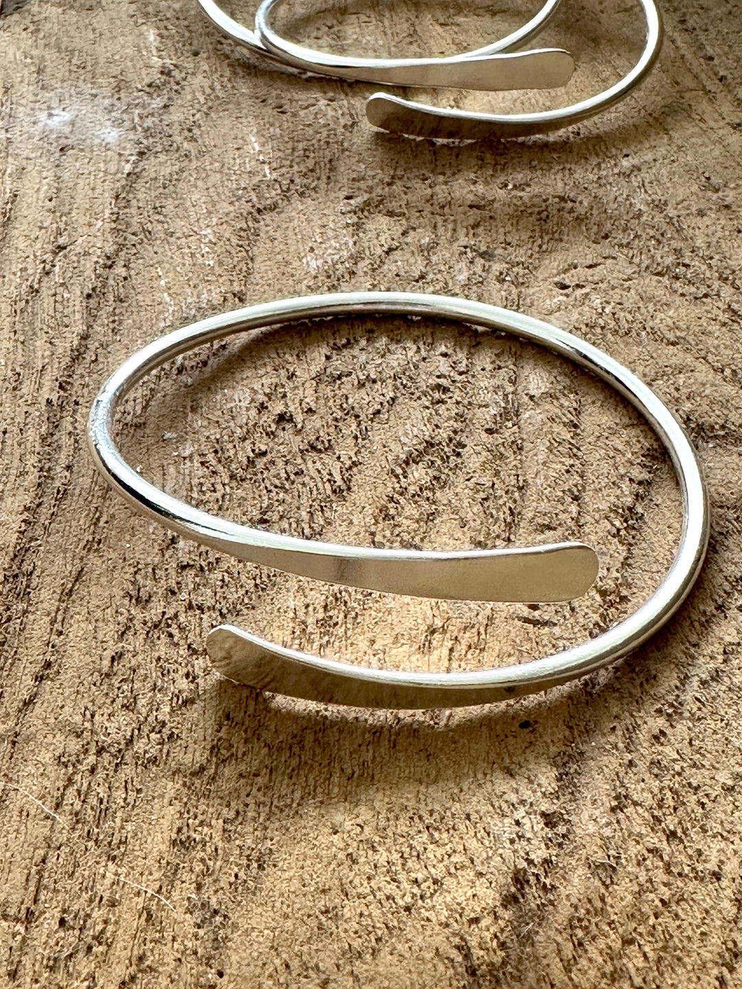 The Silver Coil Bangle (not sold in sets)